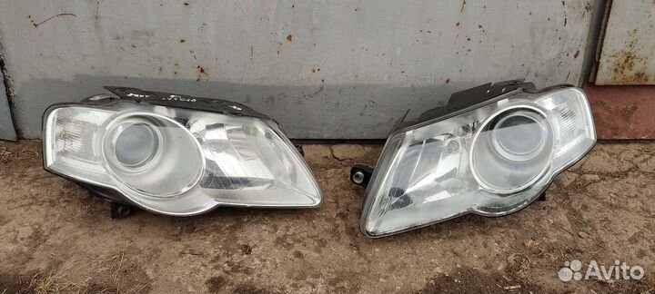 Фара левая, правая Volkswagen Passat b6 галоген