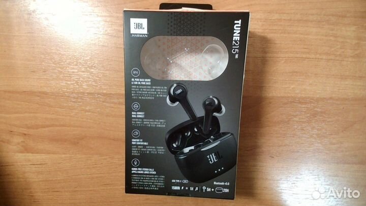 Bluetooth наушники Jbl Tune 215 Tws