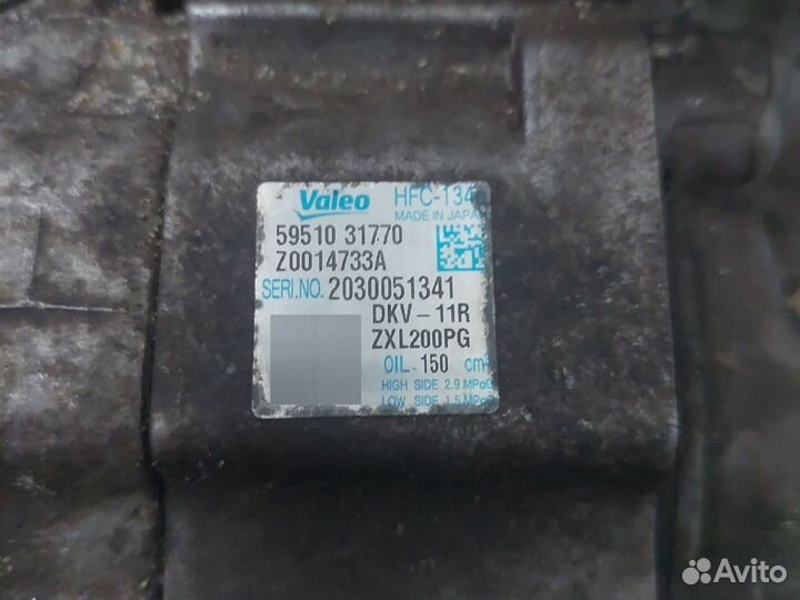 Компрессор кондиционера Ниссан Алмера