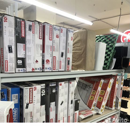 Батарея отопления биметаллическая тенрад