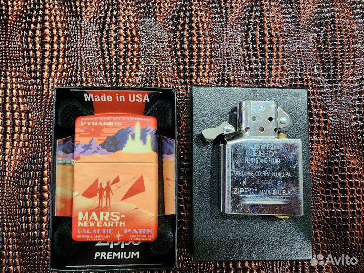 Зажигалка бензиновая zippo