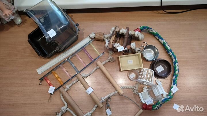 Аксессуары для клеток грызунов и птиц