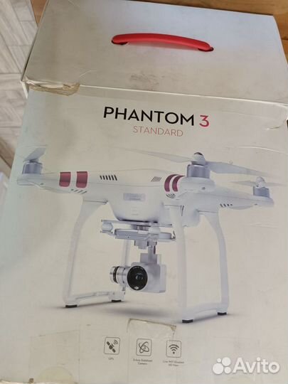 Квадрокоптер dji phantom 3 standart