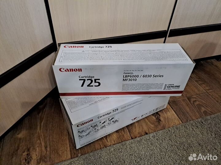 Новый Оригинальный картридж Canon 725