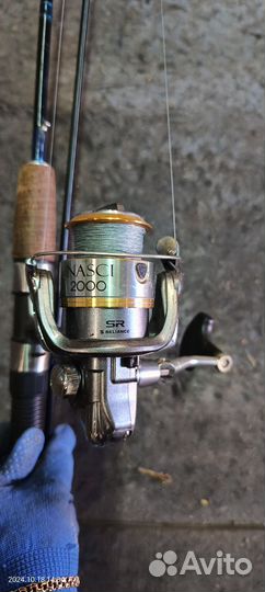 Спининг с катушкой shimano