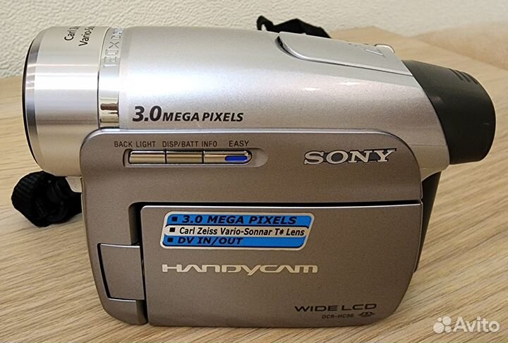 Видеокамера sony handycam DCR-HC96E