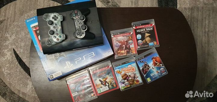 PS 3 500 гигабайт