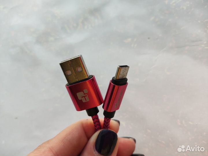 Провод кабель micro usb, type-c на запчасти
