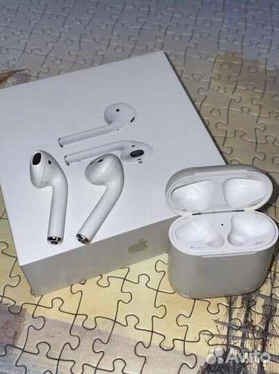 Беспроводные наушники apple airpods