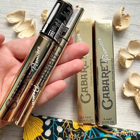 Тушь для ресниц и подводка