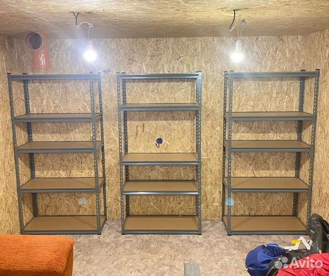 Стеллаж лофт для дома и офиса