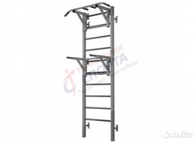 Спортивный комплекс с навесным турником и брусьями