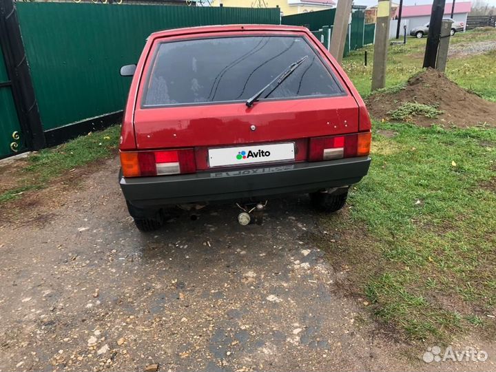 ВАЗ 2109 1.3 МТ, 1989, 40 000 км