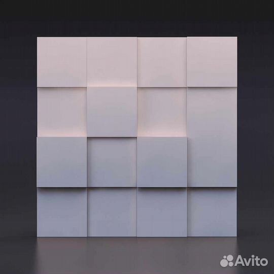 Гипсовая 3D панель 