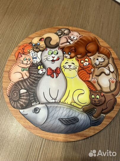 Деревянные пазлы