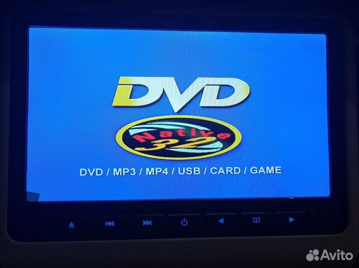 TV+DVD для автомобиля