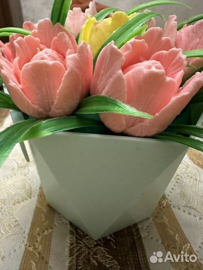 Букет из мыла