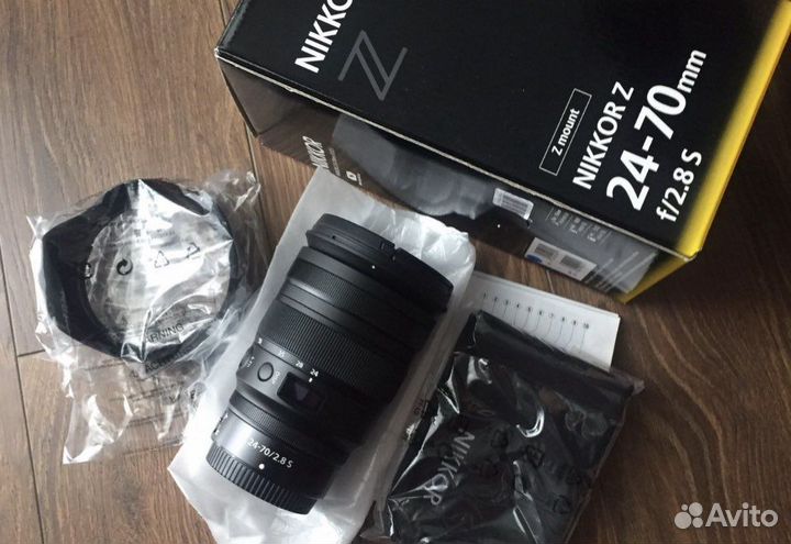 Nikon 24-70 f/2.8S Nikkor Z, Новый