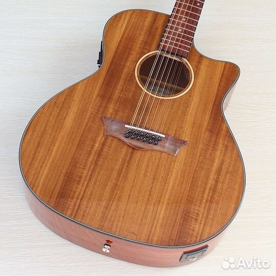 Электро-акустическая гитара,12 струнная, фолк