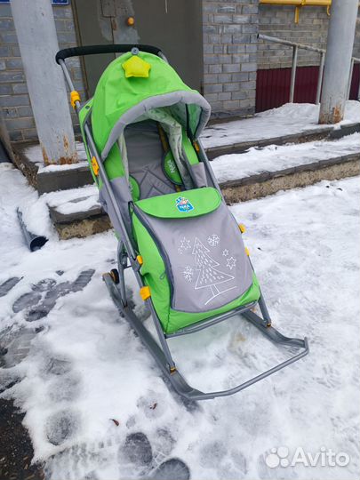 Коляска санки