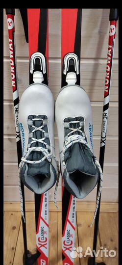 Лыжи беговые детские nordway