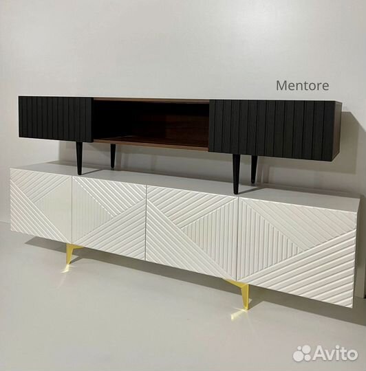 Тумба тв Bravo (на опорах или подвесная)