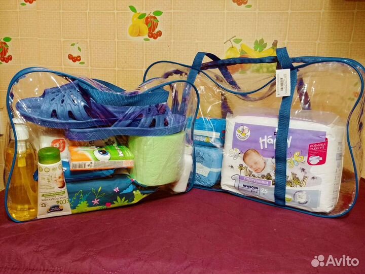 Готовая сумка в роддом 