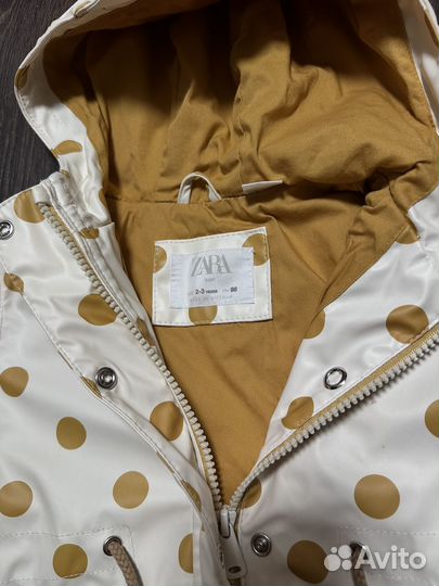 Куртка дождевик zara 98