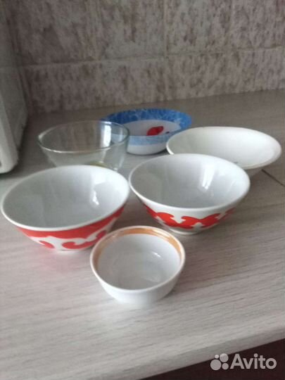 Пиалы, салатники, тарелочки