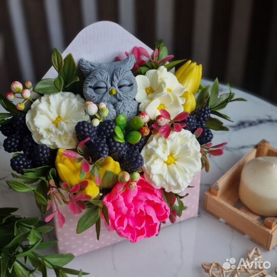 Букет цветов на 8 марта