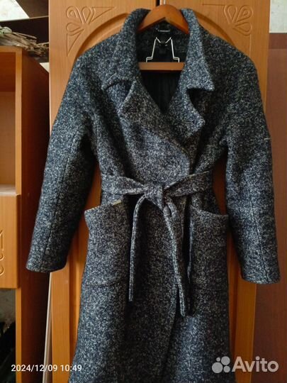 Пальто женское демисезонное 46 48 бу