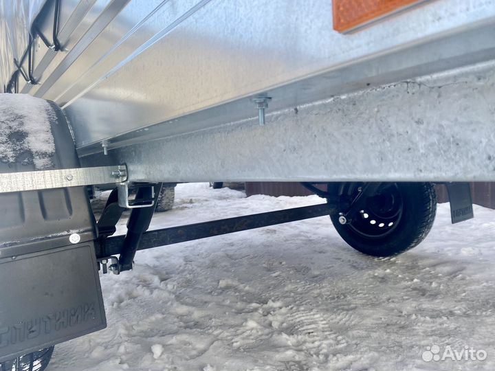 Легковой прицеп 2.02/1.30м с тентом 1.0м