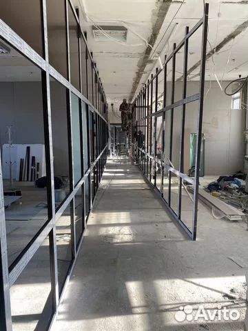 Алюминиевые перегородки от производителя в Липецке