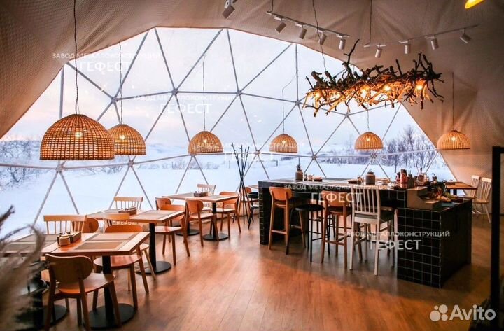 Шатер под павильон, ангар, кафе