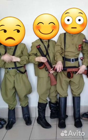 Костюм военный, солдат, кирзовые сапожки