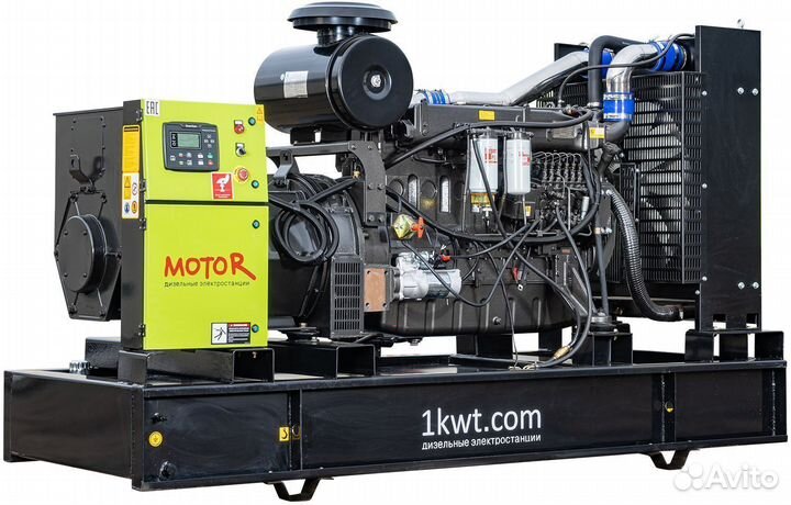 Дизельный генератор 200 кВт motor ад200-Т400