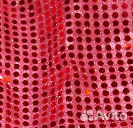 Ткань с блёстками отрез