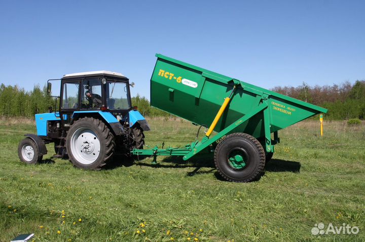 Полуприцеп тракторный Бобруйскагромаш ПСТ-6, 2024