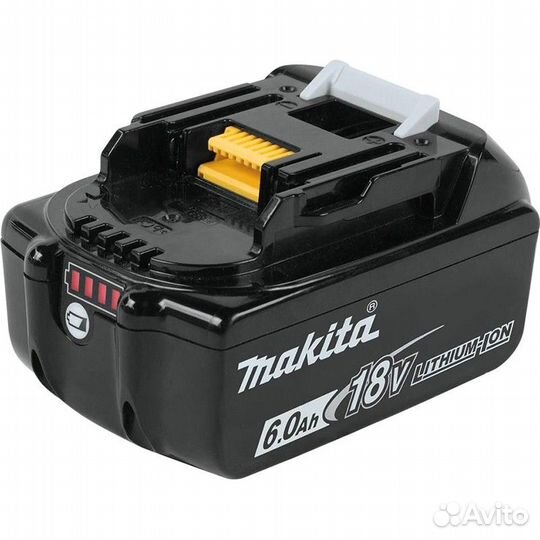 Аккумулятор Makita тип BL1860B, 18В, 6 Ач Li-ion