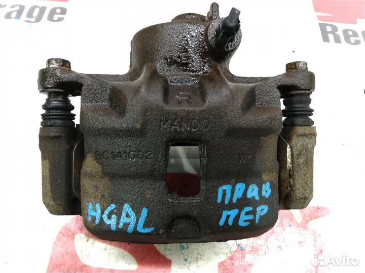 Суппорт передний правый Hyundai Galloper D4BF 2001