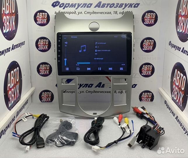 Kia Cerato 2 климат магнитола Android навигация