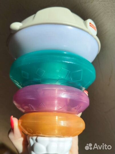 Пирамидка fisher price линкималс