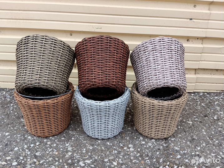 Оплетеное ведро