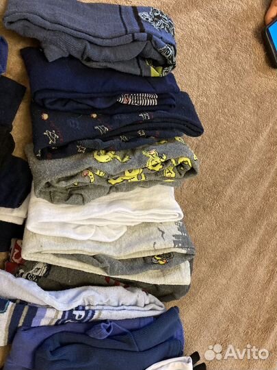 Детские вещи пакетом для мальчика 4-5 лет