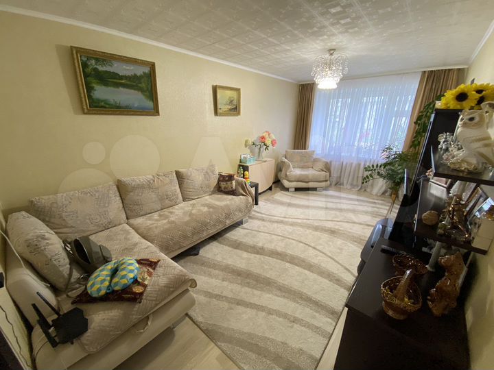 3-к. квартира, 66 м², 1/9 эт.