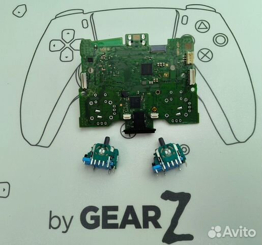 Ремонт геймпада DualSense замена 3Д механизма