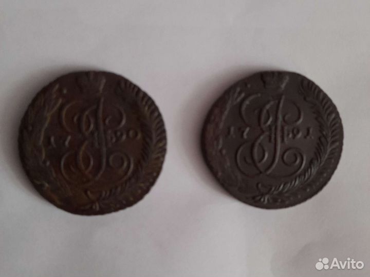 Медные царские пятаки