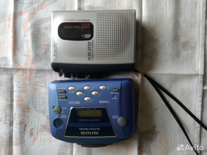 Кассетный плеер диктофон Sony.panasonic sanyo aiwa