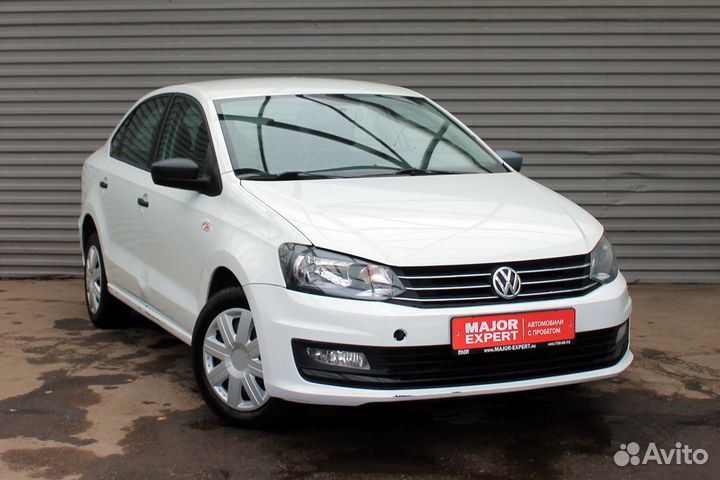Volkswagen Polo 1.6 AT, 2019, 86 473 км