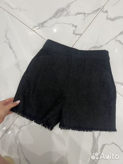 Твидовые шорты